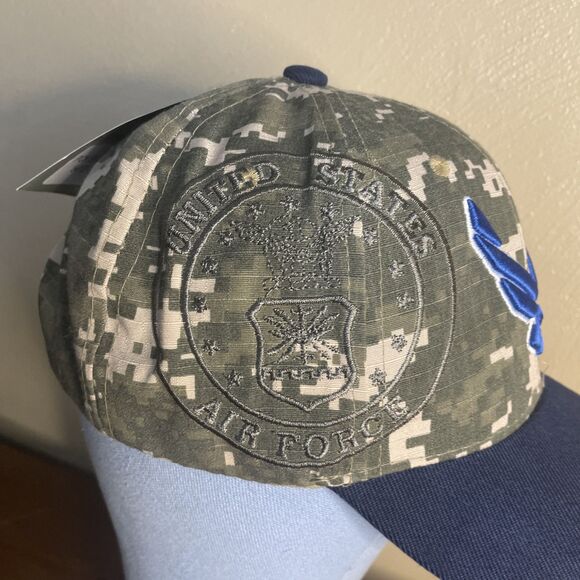 U.S. AIR FORCE USAF Military Official Licensed Embroidered Hat/Cap-Digital Camo - Picture 4 of 7